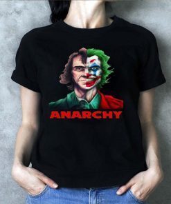 Joker Joaquin Phoenix Anarchy Tee Shirt