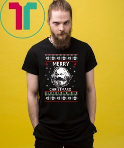 Karl Marx Merry ChristMarx ugly T-Shirt