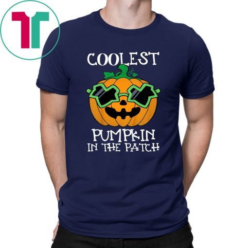 Kids Coolest Pumpkin In The Patch - Halloween Costume Boys Gift T-Shirt