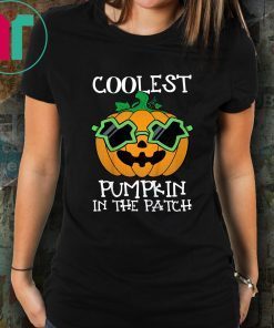 Kids Coolest Pumpkin In The Patch - Halloween Costume Boys Gift T-Shirt