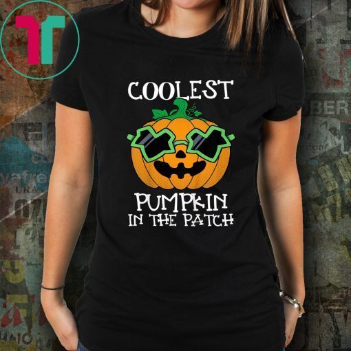 Kids Coolest Pumpkin In The Patch - Halloween Costume Boys Gift T-Shirt