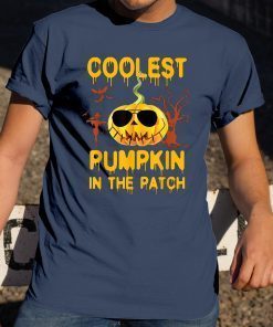 Kids Coolest Pumpkin In The Patch Halloween Costume Shirt T-Shirt