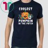 Kids Coolest Pumpkin In The Patch Halloween T-Shirt