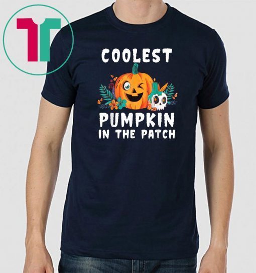 Kids Coolest Pumpkin In The Patch Halloween T-Shirt