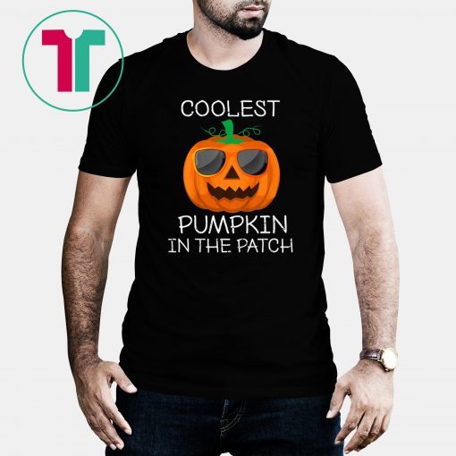 Kids Coolest Pumpkin In the Patch Halloween Costume Kids Gifts T-Shirt