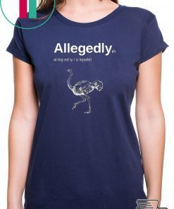 LETTERKENNY ALLEGEDLY BLACK T-SHIRT
