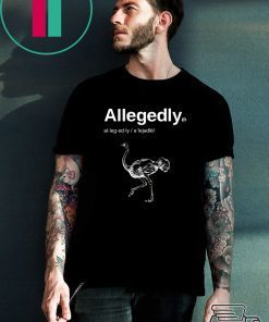 LETTERKENNY ALLEGEDLY BLACK T-SHIRT