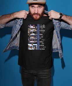 La Dodgers Baseball Members Signatures Shirt