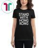 Lakers Fans Stand With Hong Kong Offcial 2019 T-Shirt