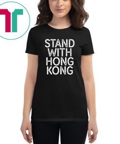 Lakers Fans Stand With Hong Kong Offcial 2019 T-Shirt
