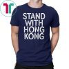 Lakers Fans Stand With Hong Kong 2019 Shirt