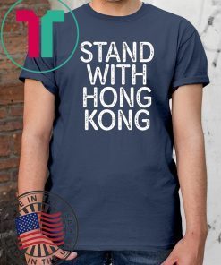 Limited Edition Lakers Fans Stand With Hong Kong T-Shirt