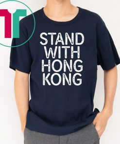 Lakers Fans Stand With Hong Kong Offcial 2019 T-Shirt