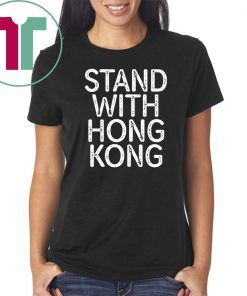 Limited Edition Lakers Fans Stand With Hong Kong T-Shirt