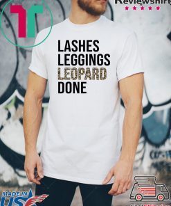Lasher leggings Leopard done shirt