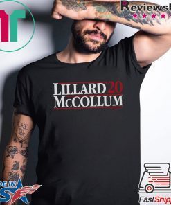 Lillard-McCollum 2020 Tee Shirt