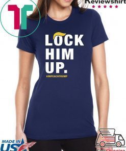 Lock him up impeach trump t shirt