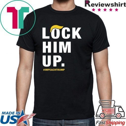 Lock him up impeach trump t shirt