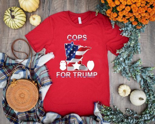 Lt Bob Kroll Cops for Trump 2020 Tee Shirt