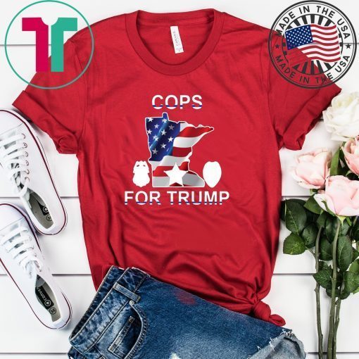 Lt Bob Kroll Cops for Trump 2020 Tee Shirt