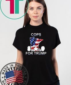 Lt Bob Kroll Cops for Trump 2020 Tee Shirt