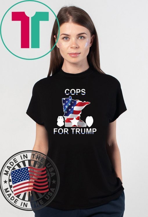 Lt Bob Kroll Cops for Trump 2020 Tee Shirt