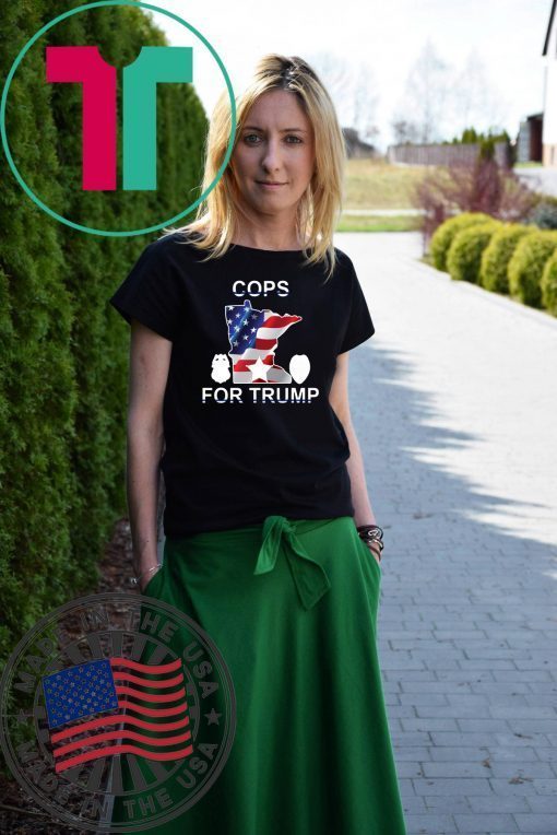 Lt Bob Kroll Cops for Trump 2020 Tee Shirt