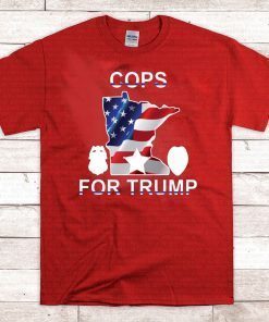 Lt Bob Kroll Cops for Trump T-Shirt