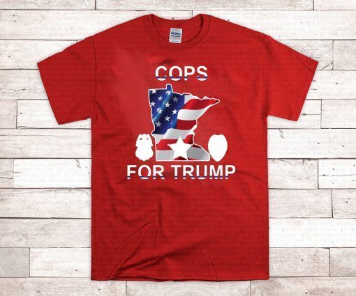 Lt Bob Kroll Cops for Trump T-Shirt