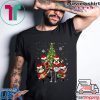 MERRY CHRISTMAS THE SLOTHS BAND PLAY GUITAR T-Shirt