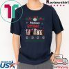 Meaowv Catmas Cat Ugly Christmas T-Shirt