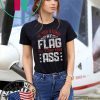 Stomp My Flag I'll Stomp Your Ass Black T Shirt