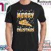 Merry Crustmas Pizza Christmas Tee Shirt