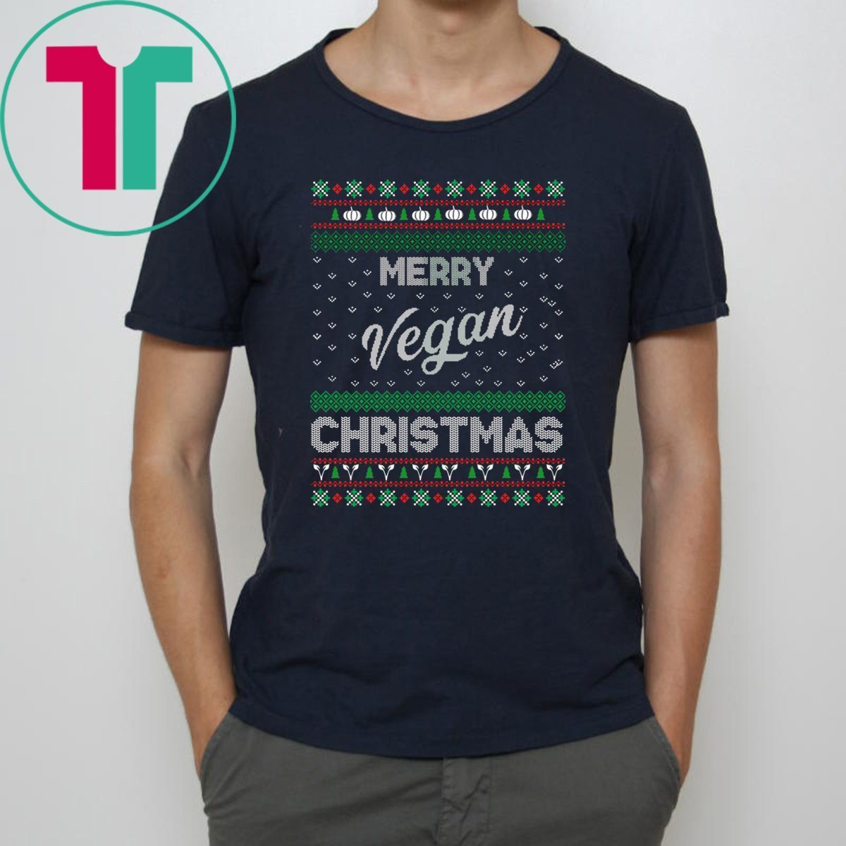 vegan christmas t shirt