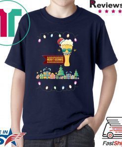 Merry beermas Funny Christmas Shirt