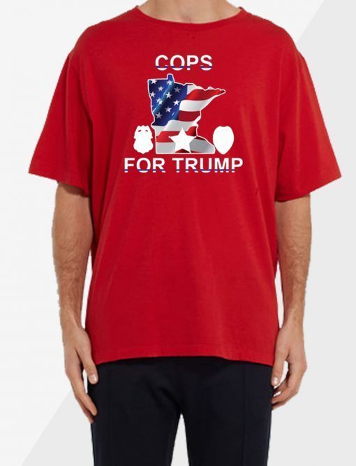 Minneapolice cops for Trump Tee Shirt