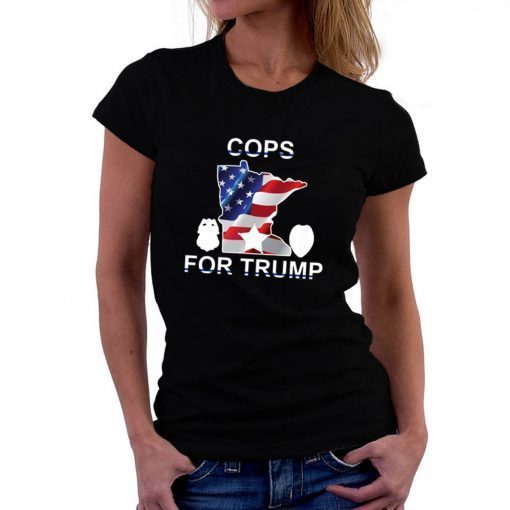 Minneapolice cops for Trump Tee Shirt