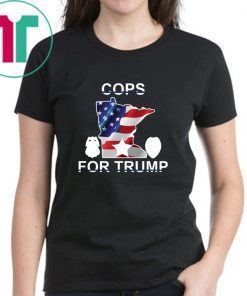 Minneapolis police union sells 'Cops for Trump' T-shirts - Limited Edition