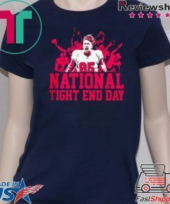 NATIONAL TIGHT END DAY 2020 T-SHIRT