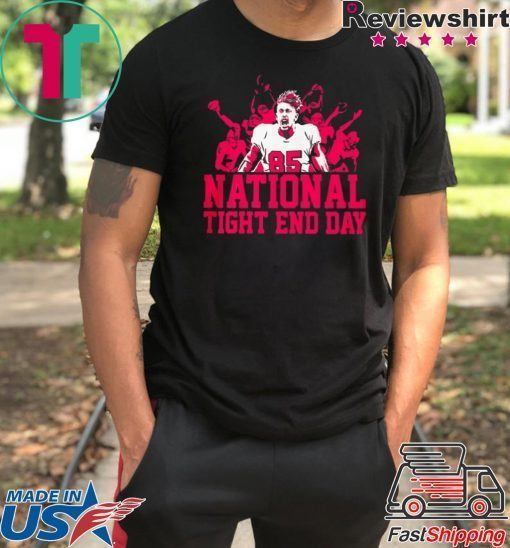 NATIONAL TIGHT END DAY 2020 T-SHIRT