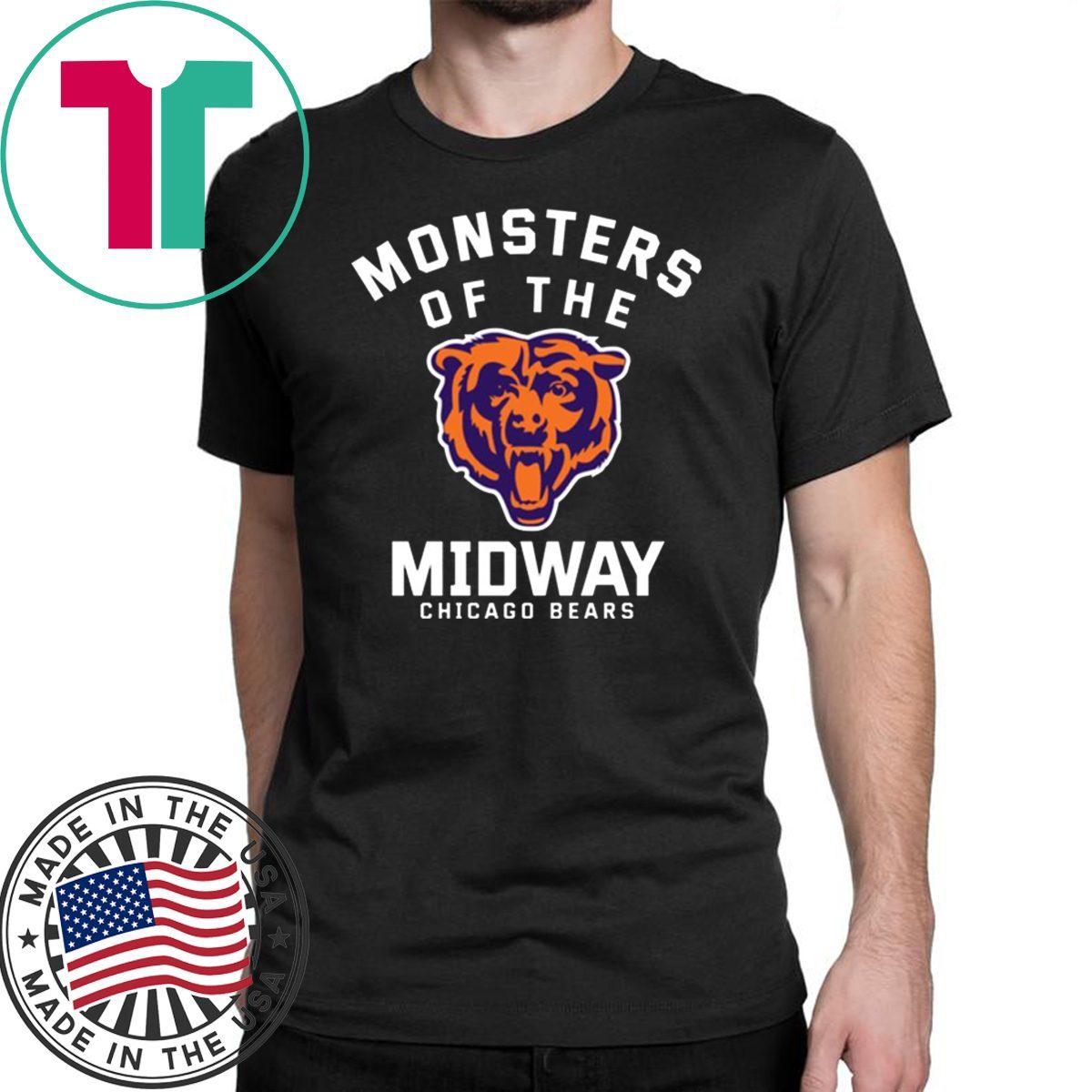 chicago Bears monsters of the midway shirt