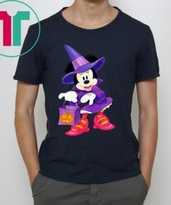 Nice Disney Halloween Minnie Mouse Trick or Treating shirt