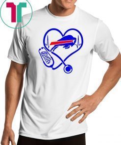 Nurse heart buffalo bills shirt