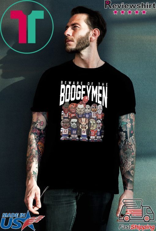 original Beware Of The Boogeymen Patriots Defense T-Shirts