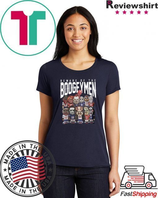 original Beware Of The Boogeymen Patriots Defense T-Shirts