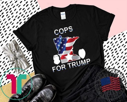 Lt. Bob Kroll Cops for Trump Offcial T-Shirt