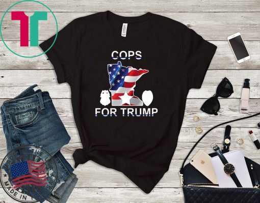 Lt. Bob Kroll Cops for Trump Offcial T-Shirt