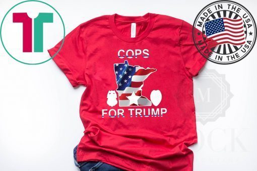 Lt. Bob Kroll Cops for Trump Offcial T-Shirt