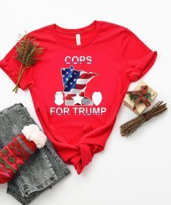 Offcial Lt Bob Kroll Cops for Trump Tee Shirt