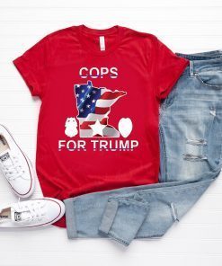 Offcial Lt Bob Kroll Cops for Trump Tee Shirt